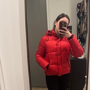 Penfield Vibrant Red Women's Puffer Jacket